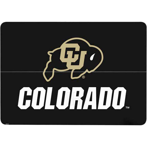 University of Colorado CU Logo on Black Surface Laptop Studio Skin